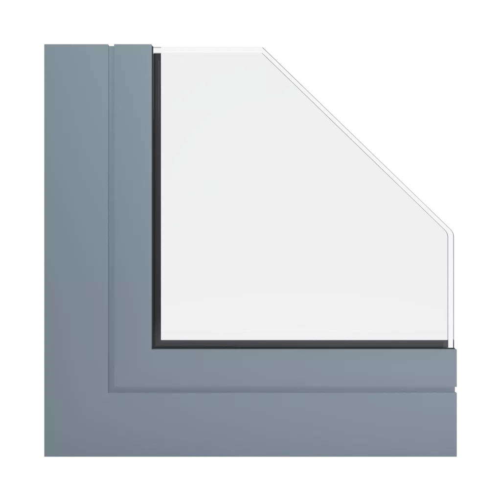 RAL 7000 Fehgrau produkte aluminiumfenster    