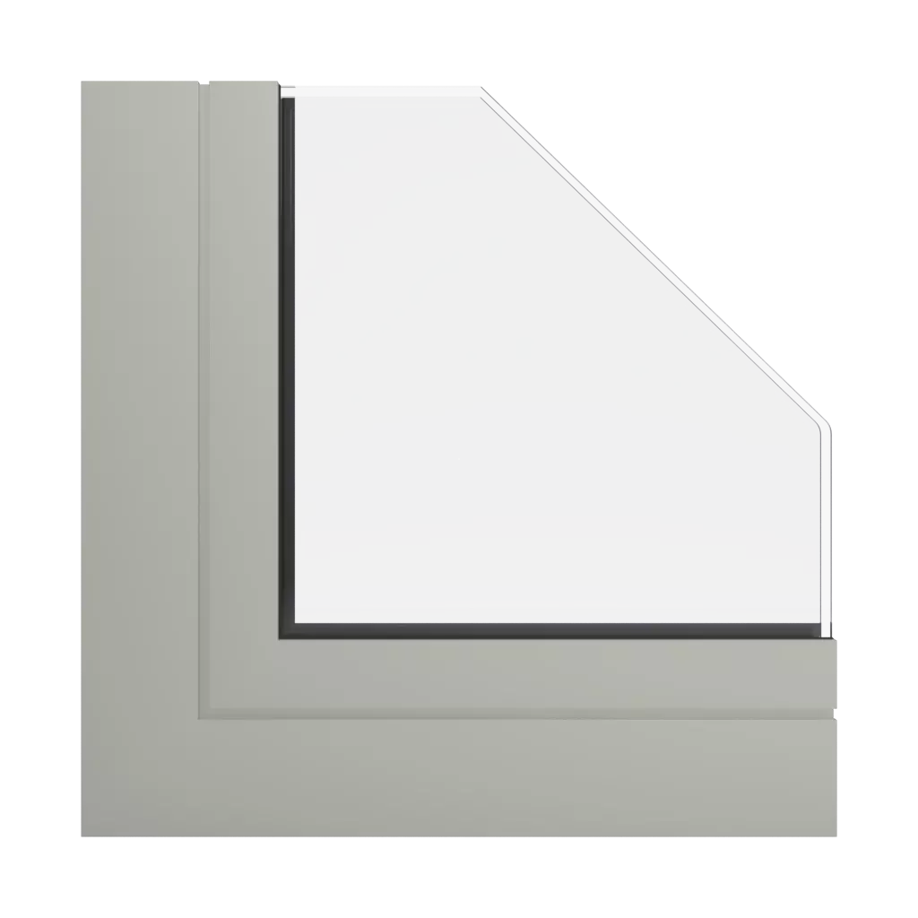 RAL 7032 Kieselgrau fenster fensterprofile aluprof mb-104-passiv