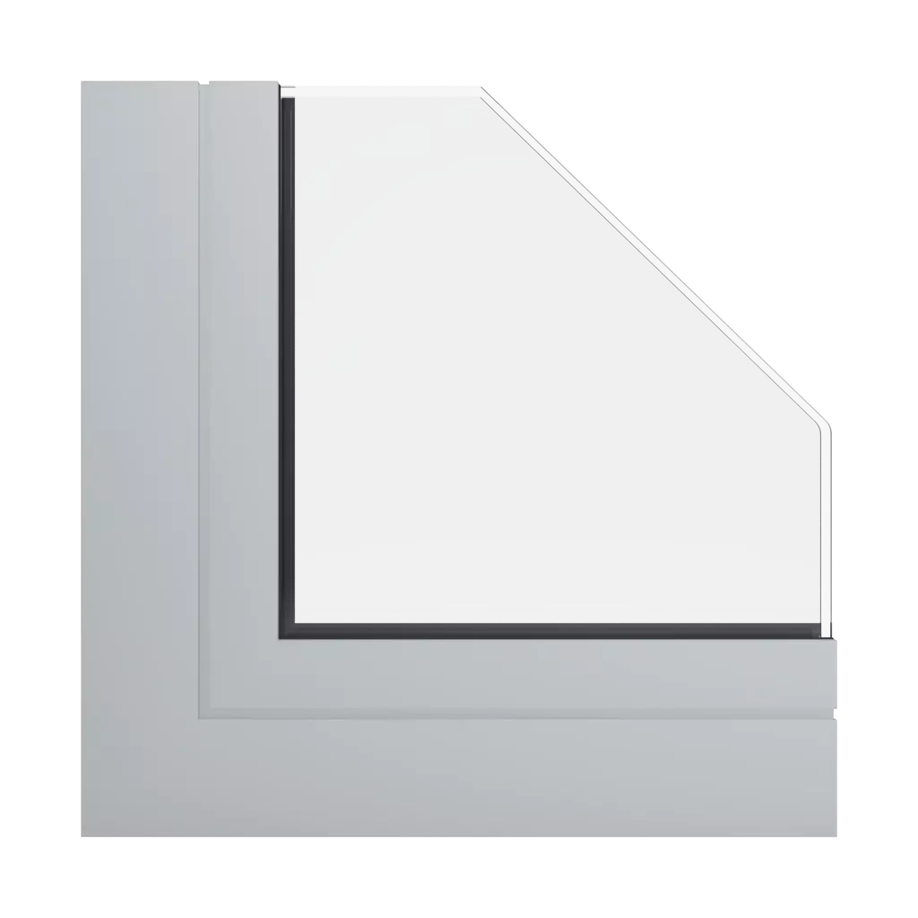 RAL 7035 Lichtgrau fenster fensterprofile aliplast panorama