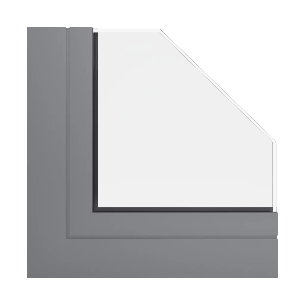 RAL 7037 Staubgrau produkte fassadenfenster    