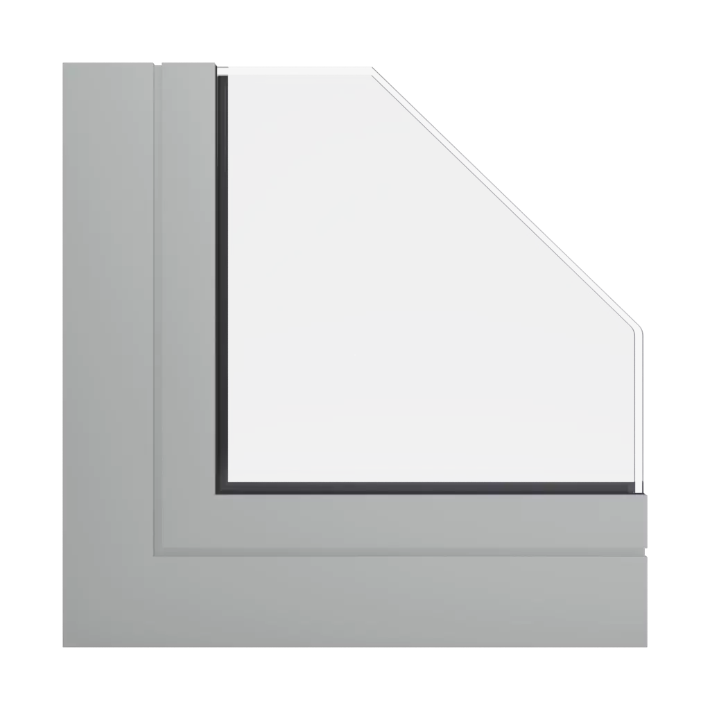 RAL 7038 Achatgrau fenster fensterprofile ponzio pe78n