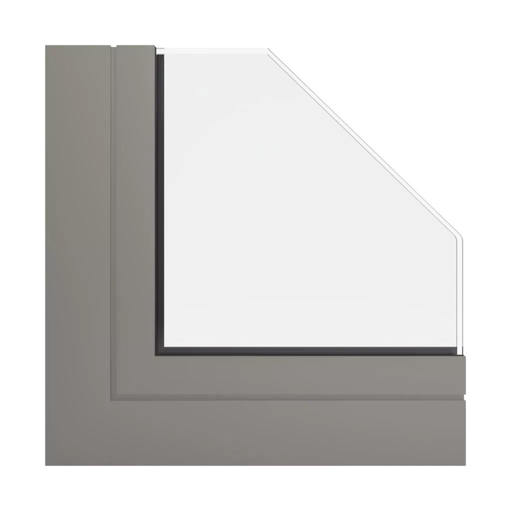 RAL 7048 Perlmausgrau produkte aluminiumfenster    