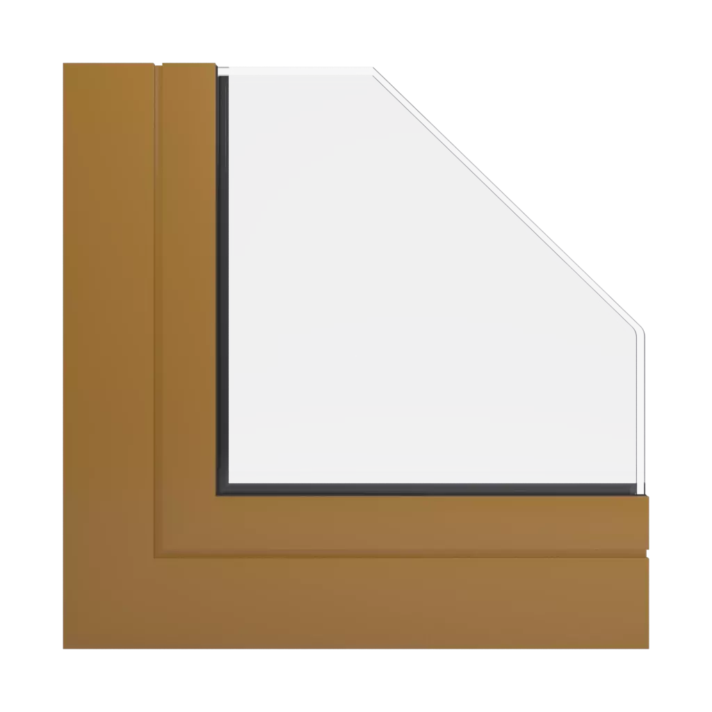 RAL 8001 Ockerbraun produkte fassadenfenster    