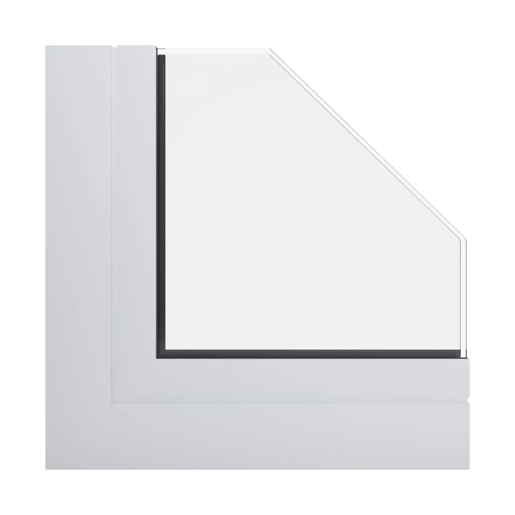 RAL 9003 Signalweiß fenster fensterprofile ponzio pe78n