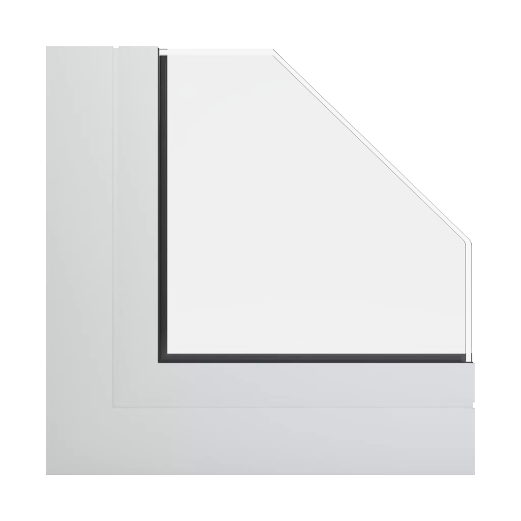 RAL 9016 Verkehrsweiß produkte aluminiumfenster    