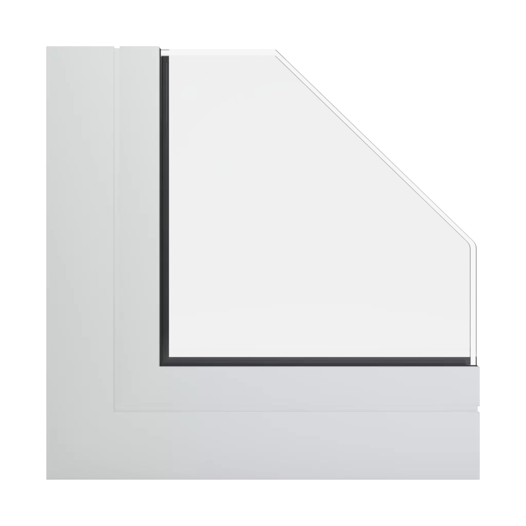 RAL 9016 Verkehrsweiß fenster fensterprofile aliplast ultraglide