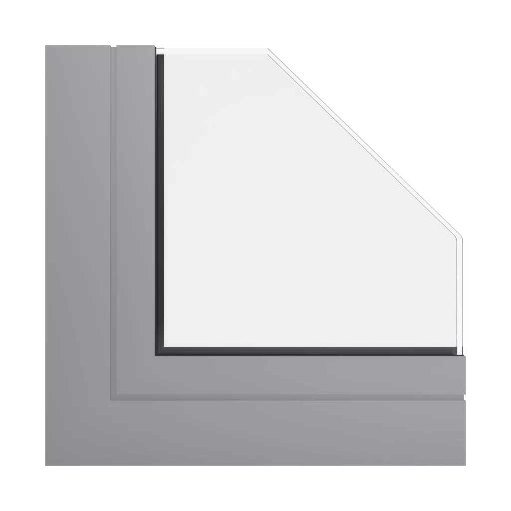 RAL 9022 Perlhellgrau fenster fensterprofile aliplast panorama