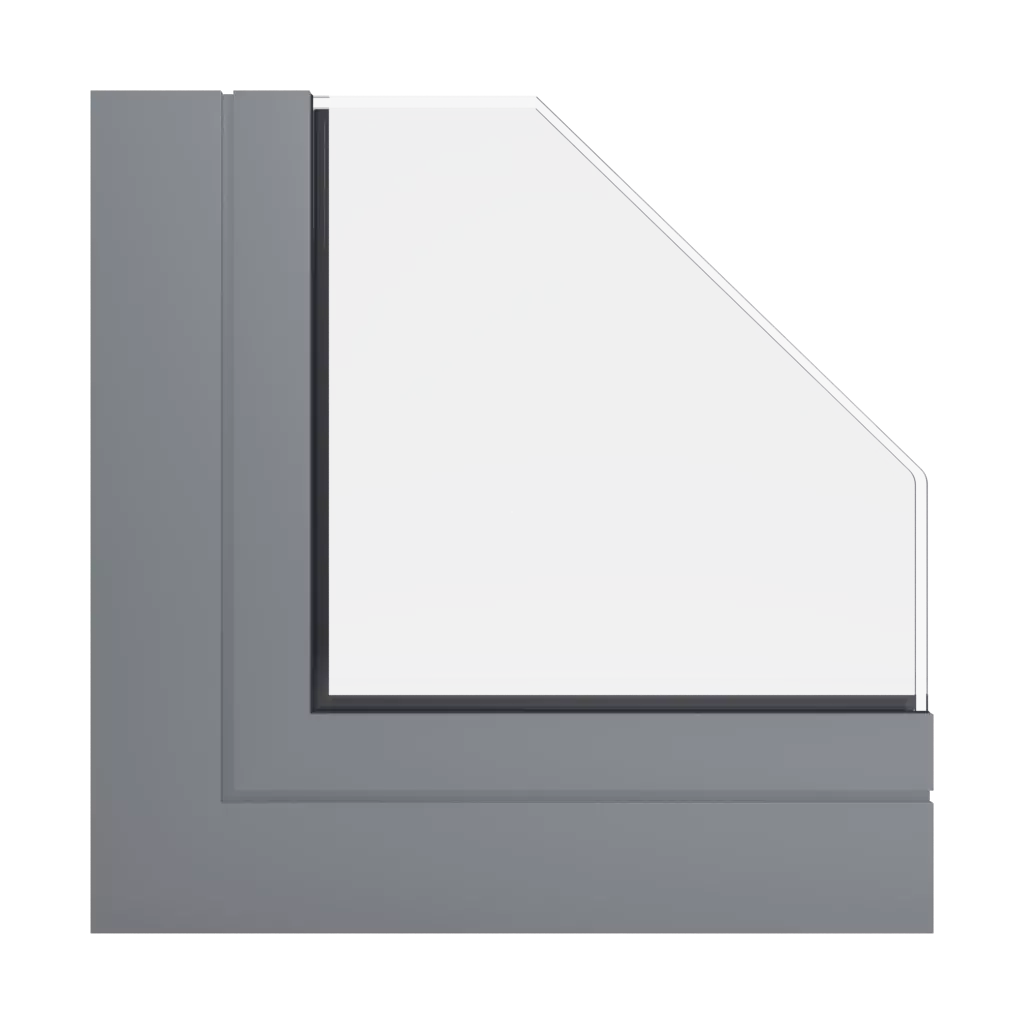 RAL 9023 Perldunkelgrau produkte klappfenster    