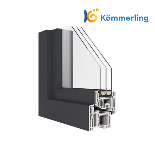 Kömmerling fenster fensterprofile koemmerling system-76-md