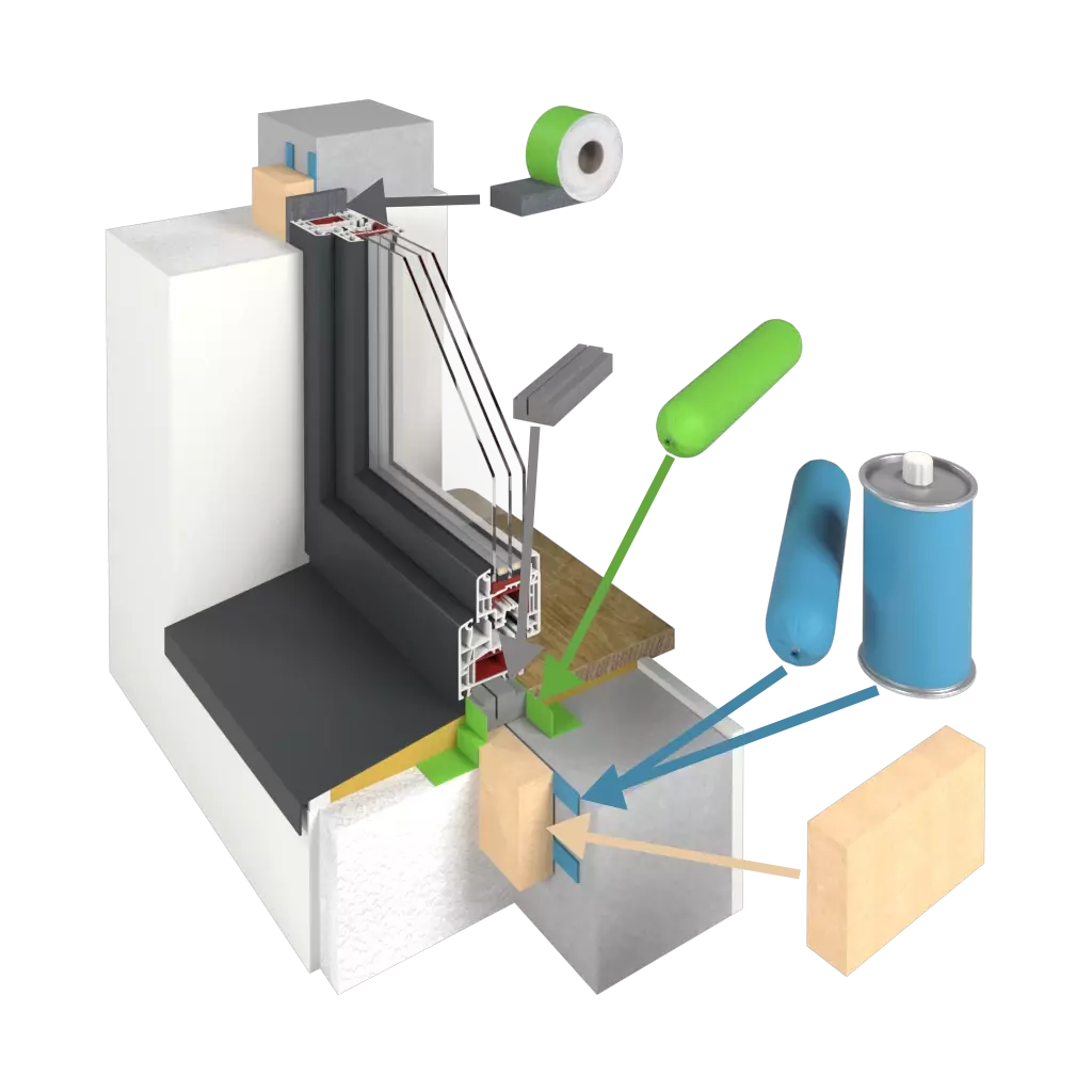 Einbau in die Dämmschicht loesungen fuer-ein-passivhaus    